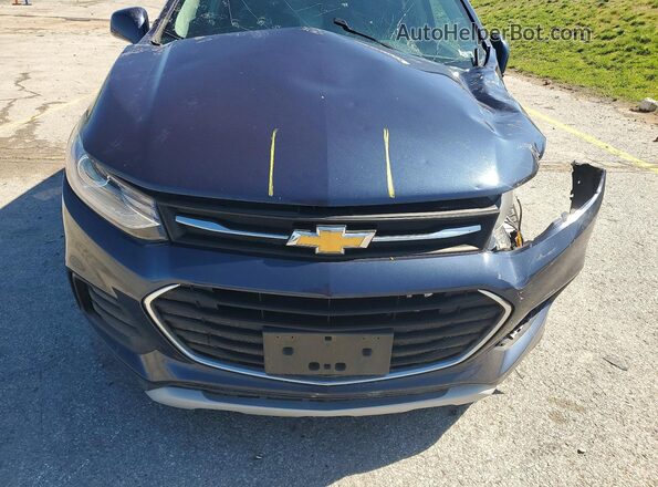 3GNCJLSB3JL416498 2018 CHEVROLET TRAX Синий Вид подкапотного пространства