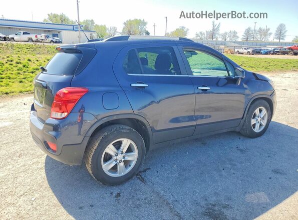 3GNCJLSB3JL416498 2018 CHEVROLET TRAX Синий Задняя правая четверть