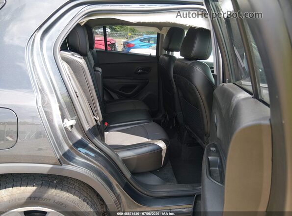 3GNCJLSB3KL192750 2019 CHEVROLET TRAX Gray Vista de la etiqueta del VIN
