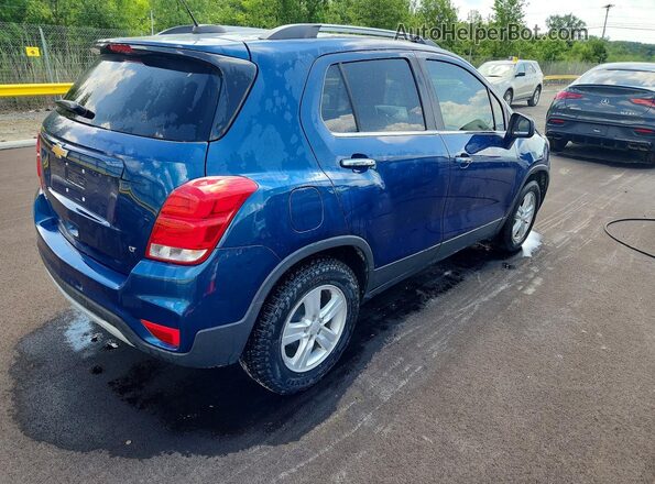 3GNCJLSB3LL330742 2020 CHEVROLET TRAX Blue Rear right