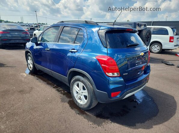 3GNCJLSB3LL330742 2020 CHEVROLET TRAX Blue Rear left