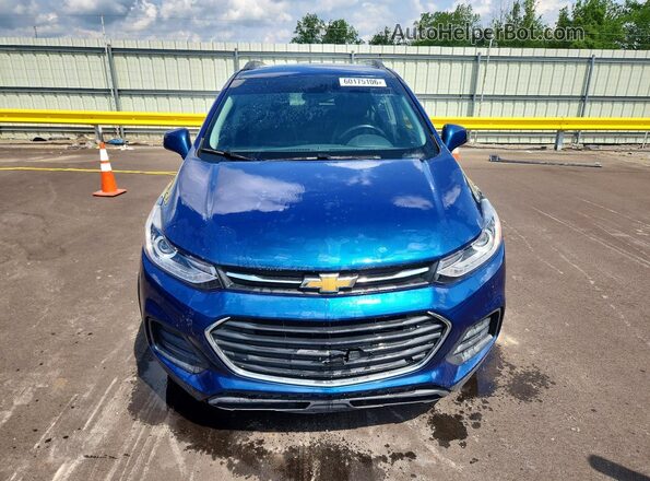 3GNCJLSB3LL330742 2020 CHEVROLET TRAX Blue Front view