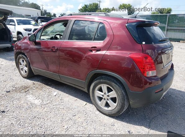 3GNCJLSB4GL278009 2016 CHEVROLET TRAX Red Rear left