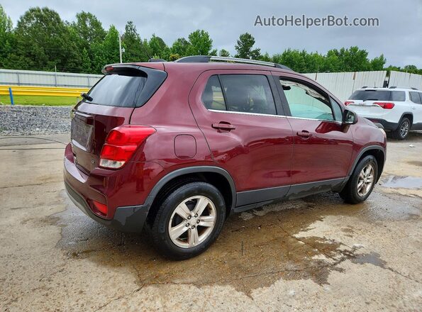 3GNCJLSB4HL163430 2017 CHEVROLET TRAX Burgundy Tył prawy