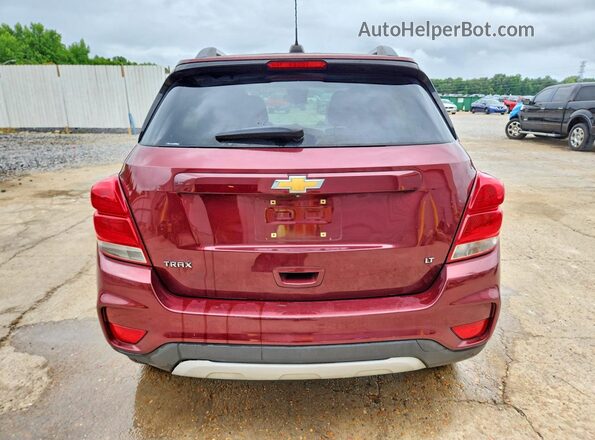 3GNCJLSB4HL163430 2017 CHEVROLET TRAX Burgundy Widok z tyłu