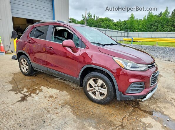 3GNCJLSB4HL163430 2017 CHEVROLET TRAX Burgundy Przód prawy