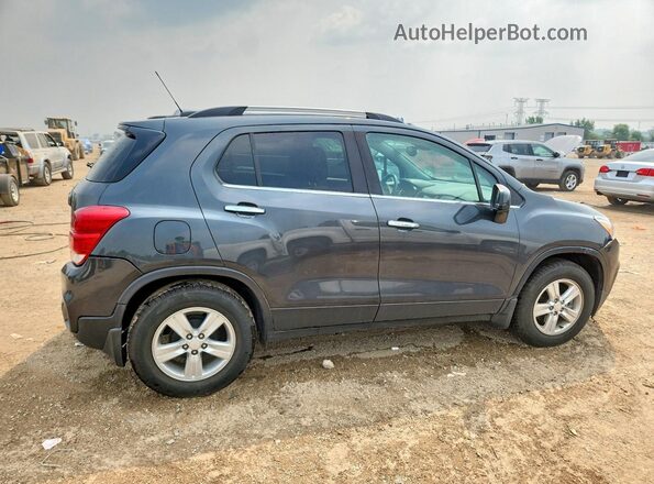 3GNCJLSB4HL220659 2017 CHEVROLET TRAX Gray Rear right