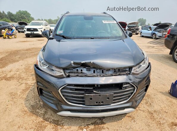 3GNCJLSB4HL220659 2017 CHEVROLET TRAX Gray Front view