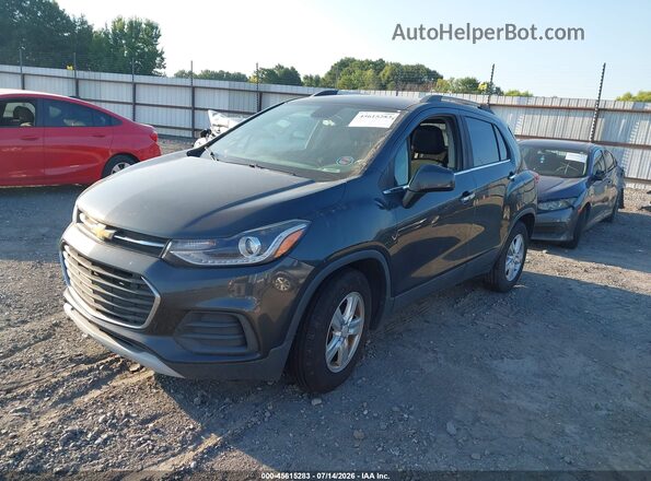 3GNCJLSB4HL243679 2017 CHEVROLET TRAX Gray წინა მარცხენა ხედი სამი მეოთხედიდან