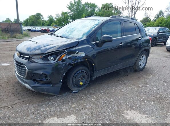 3GNCJLSB4LL114057 2020 CHEVROLET TRAX Черный Передняя левая четверть