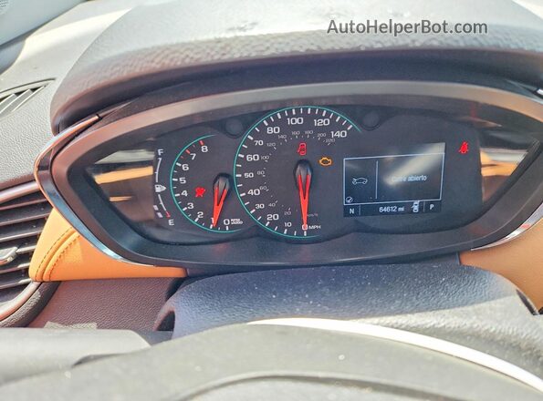 3GNCJLSB4LL335447 2020 CHEVROLET TRAX White Սարքավորումների վահանակի տեսք