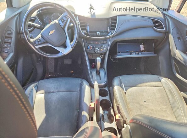 3GNCJLSB5HL287738 2017 CHEVROLET TRAX Black Dashboard view