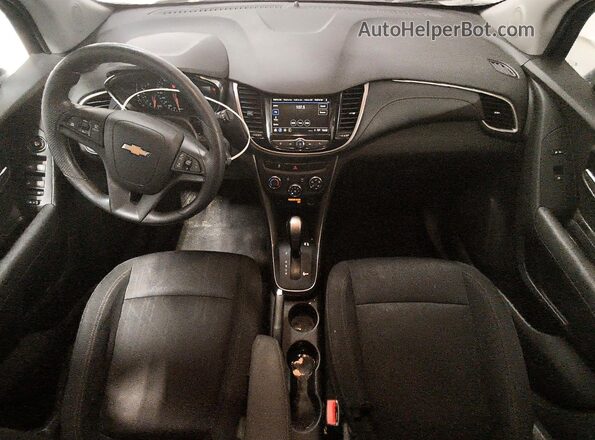 3GNCJLSB5JL196121 2018 CHEVROLET TRAX Blue Vista del salpicadero