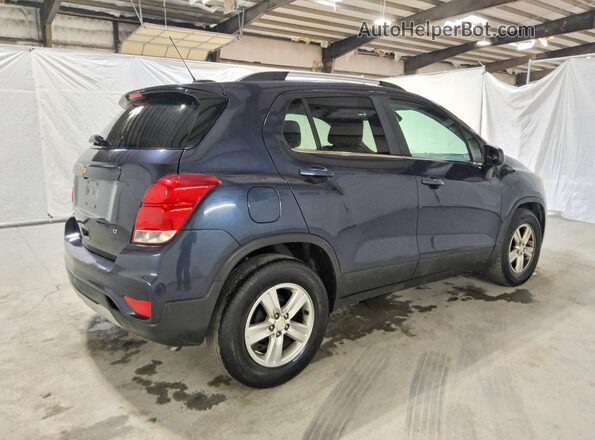 3GNCJLSB5JL196121 2018 CHEVROLET TRAX Blue Trasero derecho