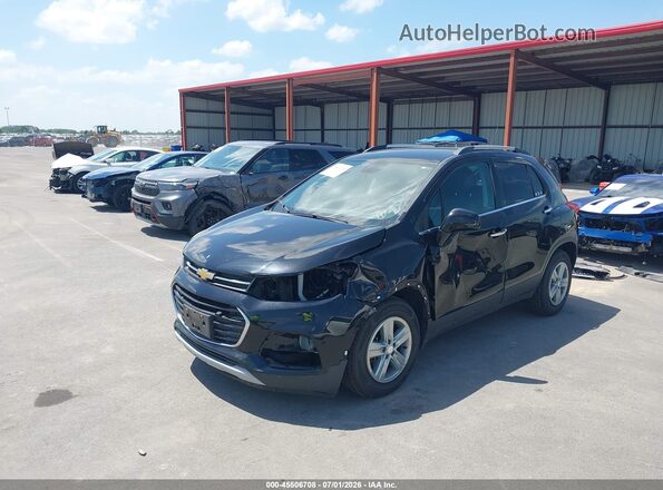 3GNCJLSB5JL279113 2018 CHEVROLET TRAX Black წინა მარცხენა ხედი სამი მეოთხედიდან