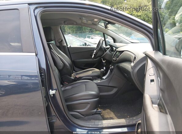 3GNCJLSB5JL373542 2018 CHEVROLET TRAX Blue Вид салону спереду