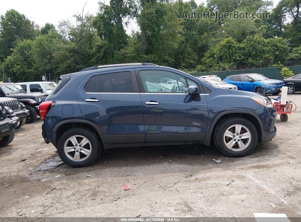 3GNCJLSB5JL373542 2018 CHEVROLET TRAX Blue Вид задньої частини салону
