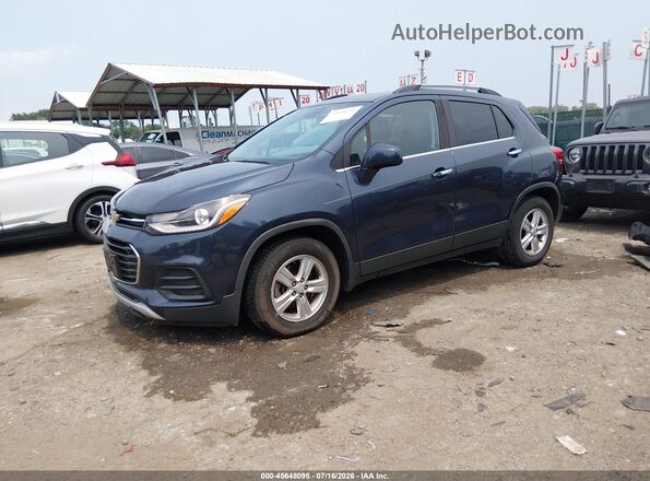 3GNCJLSB5JL373542 2018 CHEVROLET TRAX Blue Przód lewy