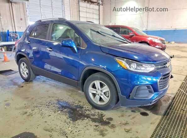 3GNCJLSB5LL177541 2020 CHEVROLET TRAX Blue წინა მარჯვენა