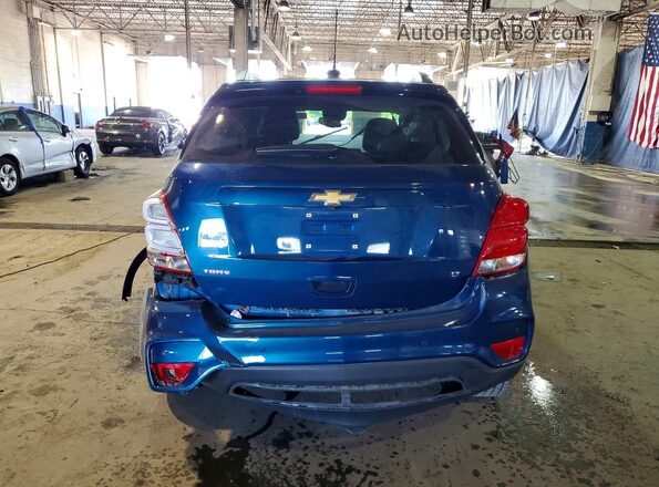 3GNCJLSB5LL177541 2020 CHEVROLET TRAX Blue უკანა ხედი