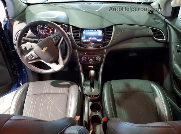 3GNCJLSB5LL177541 2020 CHEVROLET TRAX Blue წინა პანელის ხედი