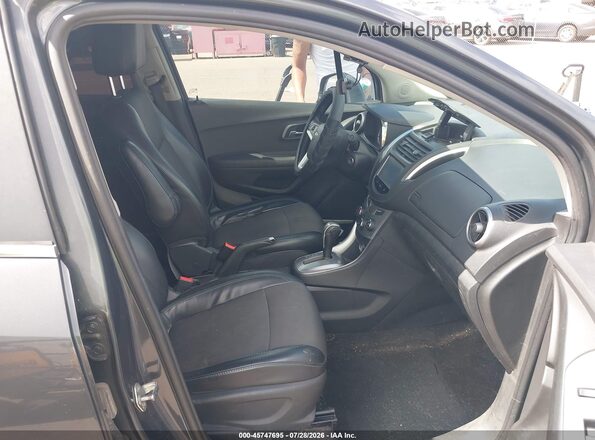 3GNCJLSB6GL171964 2016 CHEVROLET TRAX Gray წინა სალონის ხედი
