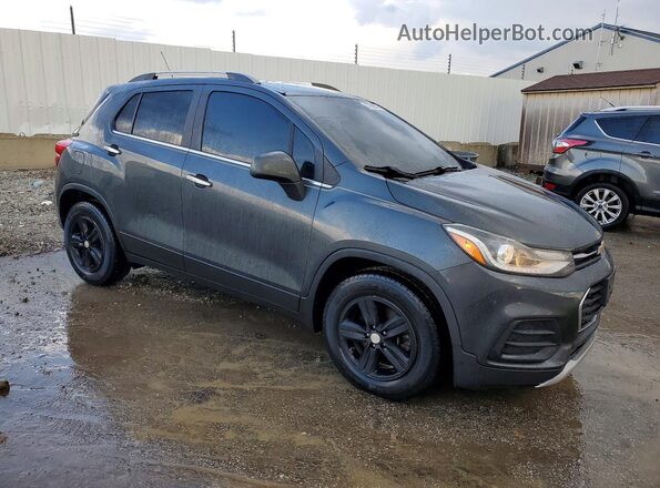 3GNCJLSB6HL171013 2017 CHEVROLET TRAX Gray Delantero derecho