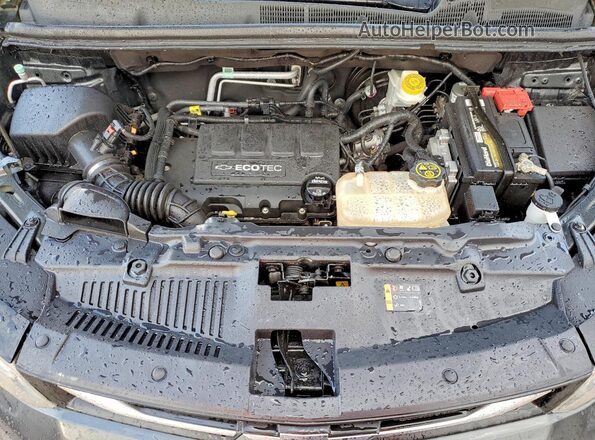 3GNCJLSB6HL171013 2017 CHEVROLET TRAX Gray Vista del compartimento del motor