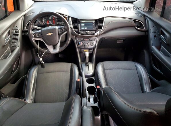 3GNCJLSB6HL171013 2017 CHEVROLET TRAX Gray Vista del salpicadero