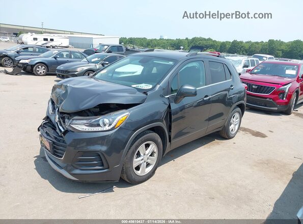 3GNCJLSB6KL224221 2019 CHEVROLET TRAX Gray Передня ліва чверть