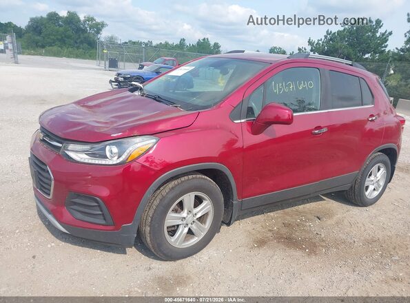3GNCJLSB6KL228771 2019 CHEVROLET TRAX Red წინა მარცხენა ხედი სამი მეოთხედიდან