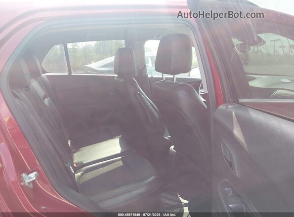 3GNCJLSB6KL228771 2019 CHEVROLET TRAX Red VIN კოდის სტიკერის ხედი