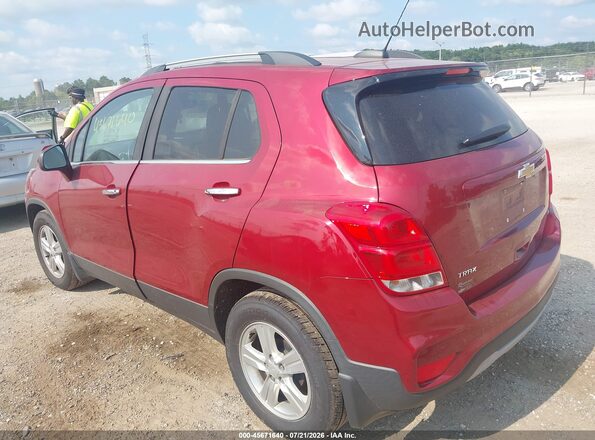 3GNCJLSB6KL228771 2019 CHEVROLET TRAX Red უკანა მარცხენა