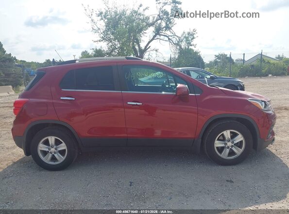 3GNCJLSB6KL228771 2019 CHEVROLET TRAX Red უკანა სალონის ხედი