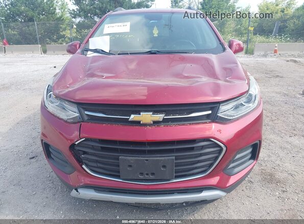 3GNCJLSB6KL228771 2019 CHEVROLET TRAX Red ხელსაწყოთა პანელის ხედი