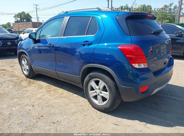 3GNCJLSB6KL338882 2019 CHEVROLET TRAX Blue Rear left