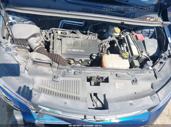 3GNCJLSB6KL338882 2019 CHEVROLET TRAX Blue Rear view