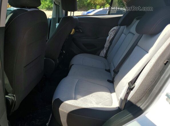 3GNCJLSB6LL189651 2020 CHEVROLET TRAX White Vista interior trasera