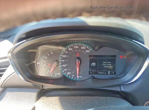 3GNCJLSB6LL332839 2020 CHEVROLET TRAX Black ხელსაწყოთა პანელის ხედი