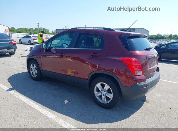 3GNCJLSB7GL120554 2016 CHEVROLET TRAX Red Tył lewy