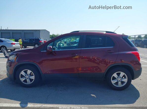 3GNCJLSB7GL120554 2016 CHEVROLET TRAX Red Widok wnętrza 360 stopni