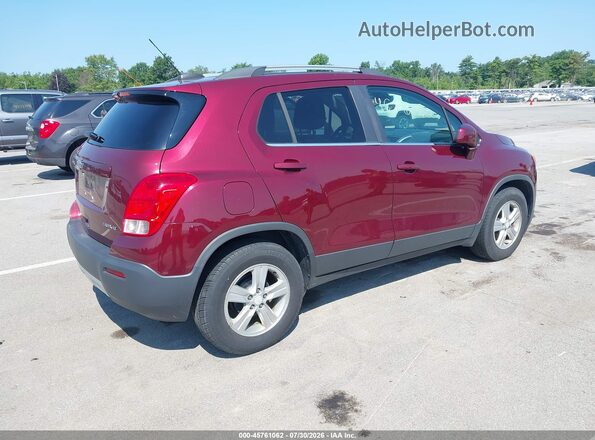 3GNCJLSB7GL120554 2016 CHEVROLET TRAX Red Tył prawy