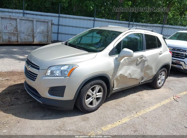 3GNCJLSB7GL169172 2016 CHEVROLET TRAX Tan წინა მარცხენა ხედი სამი მეოთხედიდან