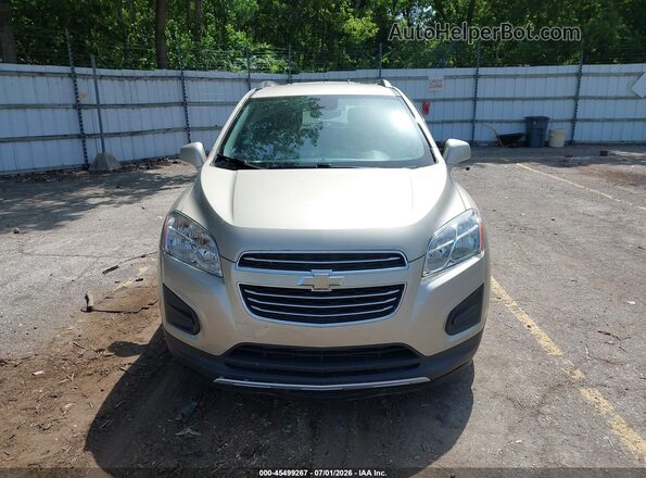 3GNCJLSB7GL169172 2016 CHEVROLET TRAX Tan ხელსაწყოთა პანელის ხედი