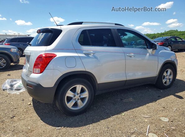 3GNCJLSB7GL184464 2016 CHEVROLET TRAX Серебряный Задняя правая четверть