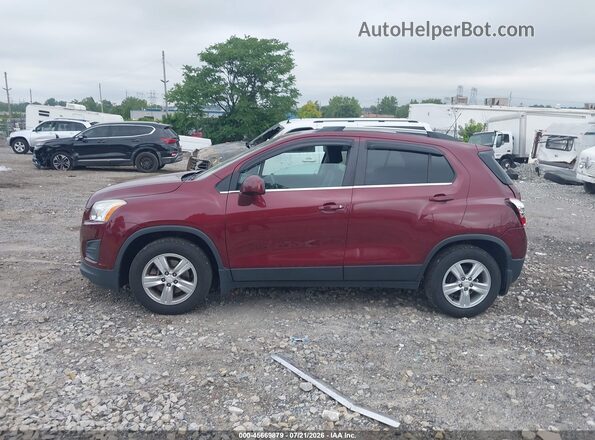 3GNCJLSB7GL218919 2016 CHEVROLET TRAX Burgundy Vista interior de 360 grados