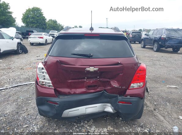 3GNCJLSB7GL218919 2016 CHEVROLET TRAX Burgundy 
