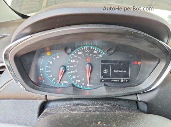 3GNCJLSB7JL293126 2018 CHEVROLET TRAX Black Vista del cuadro de instrumentos