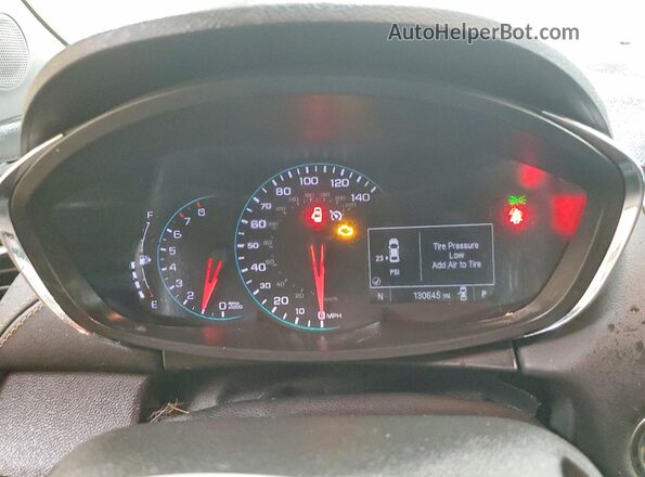3GNCJLSB7JL311737 2018 CHEVROLET TRAX Black Սարքավորումների վահանակի տեսք
