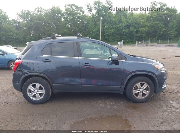 3GNCJLSB7KL145639 2019 CHEVROLET TRAX Синий Вид задней части салона